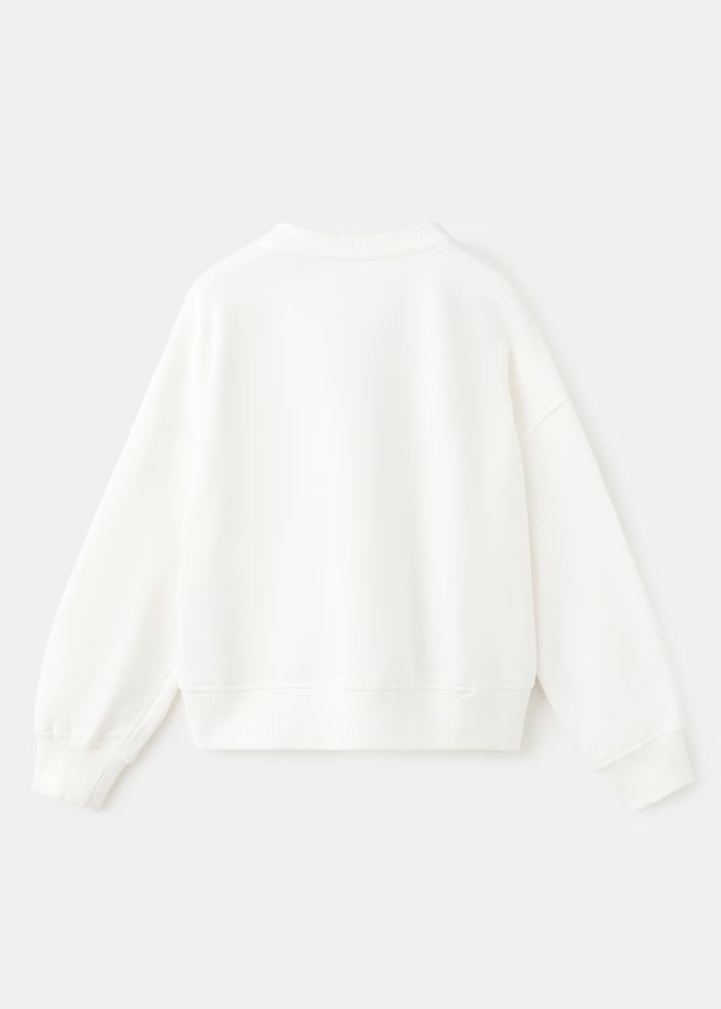 Printed cotton sweatshirt