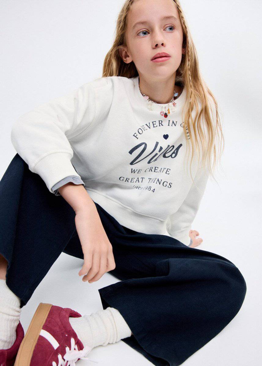 Printed cotton sweatshirt - Chillpaw