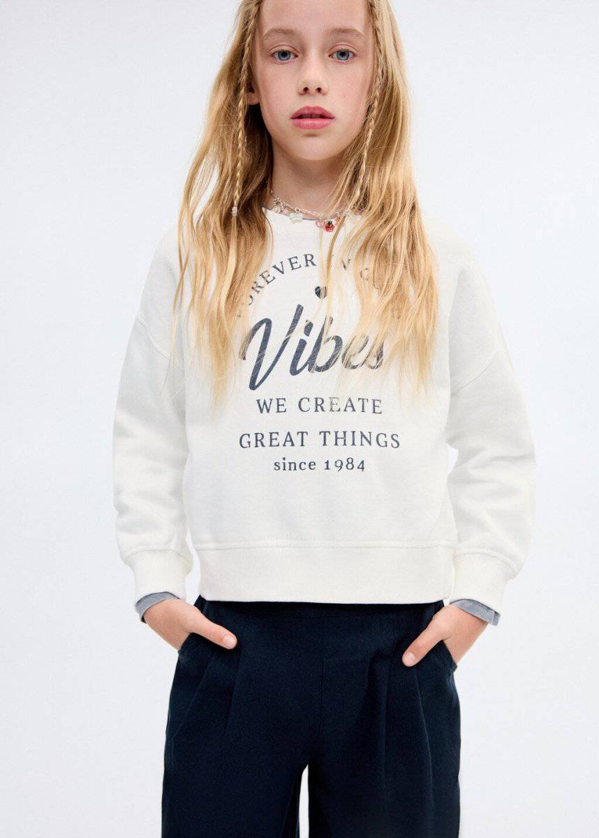 Printed cotton sweatshirt - Chillpaw